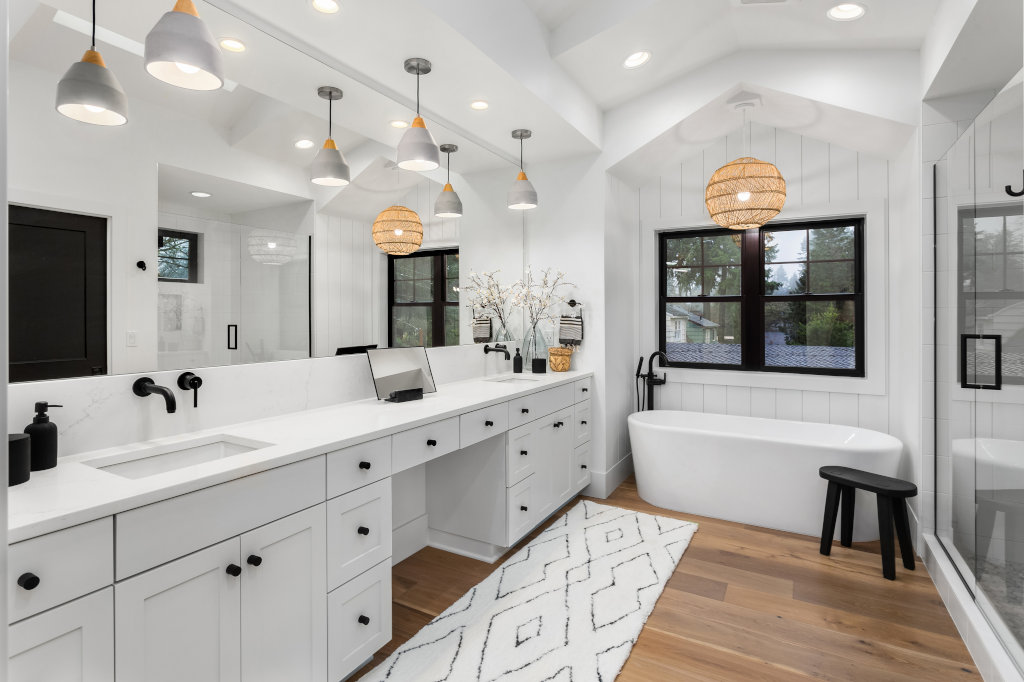 Flooring installation and bathroom remodeling by Flooring & Home Solutions in Arvada, Colorado
